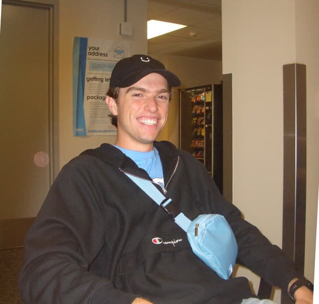 Austin Irwin relaxed